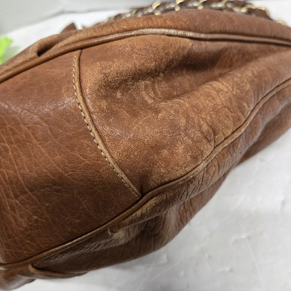 Fendi brown Leather Mia Hobo Bag - Picture 15 of 16